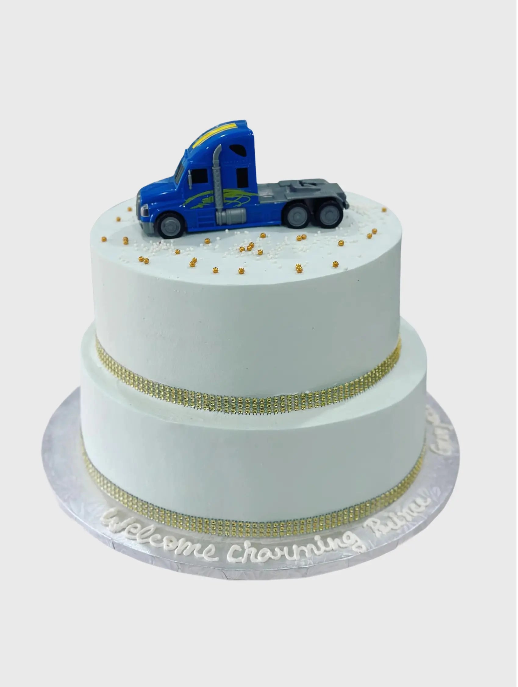 Big Rig Welcome Home Cake