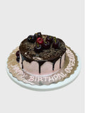 Eggless Black Forest Cherry Drip Cake Brampton