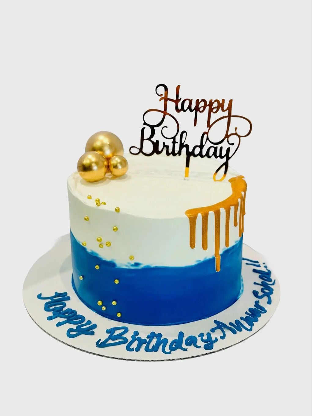 Blue Horizon Delight Cake