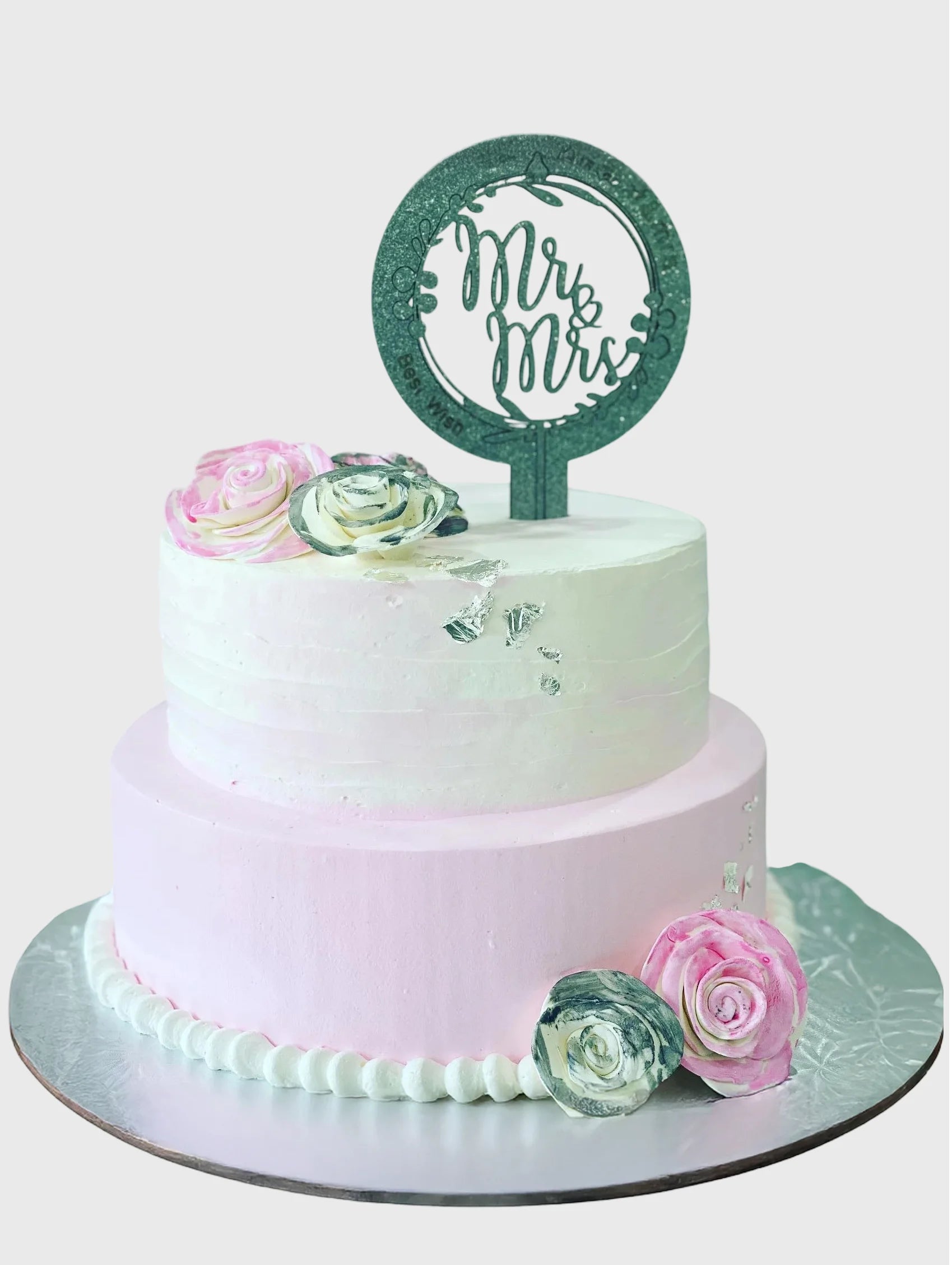 Blush & Bloom Forever Cake