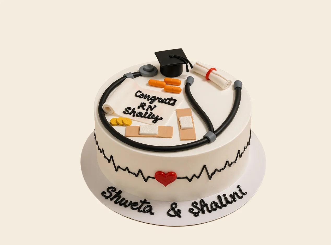 Doctor Graduation Cake