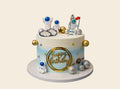 Space Theme Birthday Cake