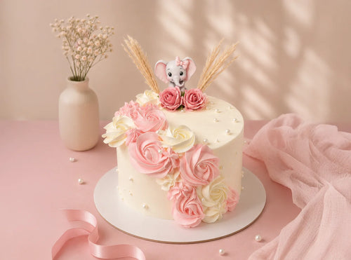 Baby Elephant Cake