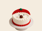 Santa Face Christmas Cake