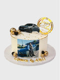 Cheers to 18 Car Cake