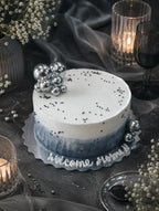Chrome Welcome Home Cake