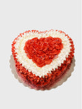 Crimson Heart Cake