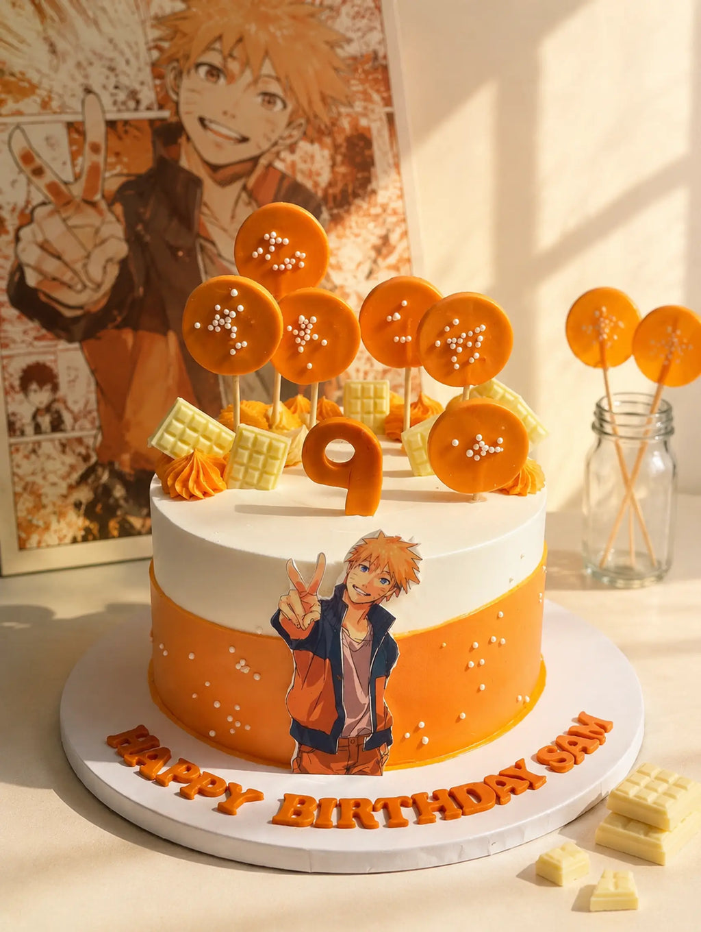 Anime Adventure Cake