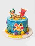 Baby Shark Celebration Cake