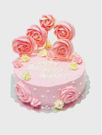 Blush Bloom Fantasy Cake