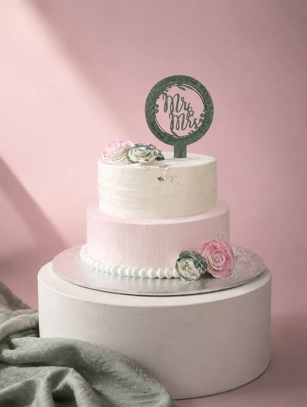 Blush & Bloom Forever Cake