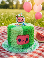 Cocomelon Patchwork Party Cake