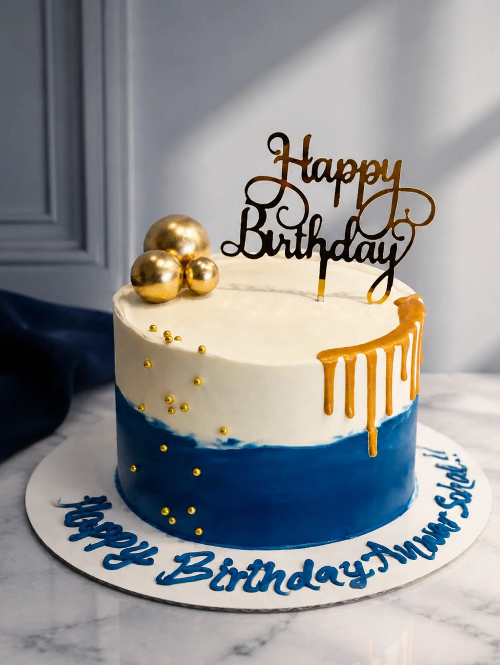 Blue Horizon Delight Cake