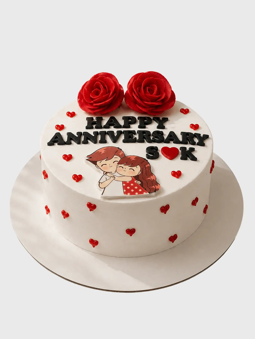 Custom wedding anniversary cake Brampton