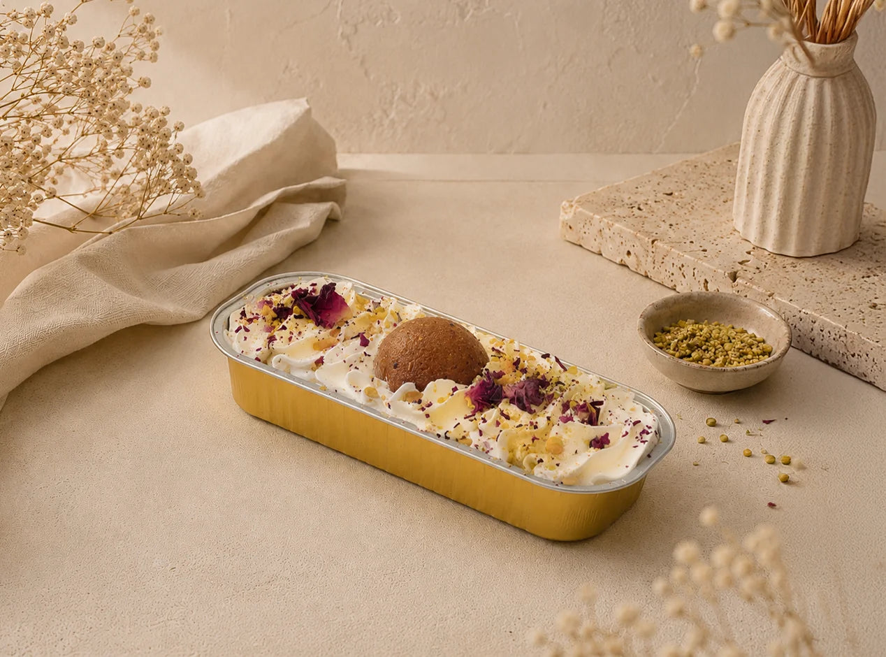 Gulabjamun Milk Cake Dessert