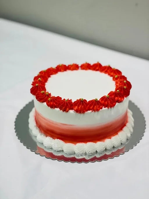 Red Velvet Romance Cake – Eggless Romantic Celebration Cake in Brampton & GTA