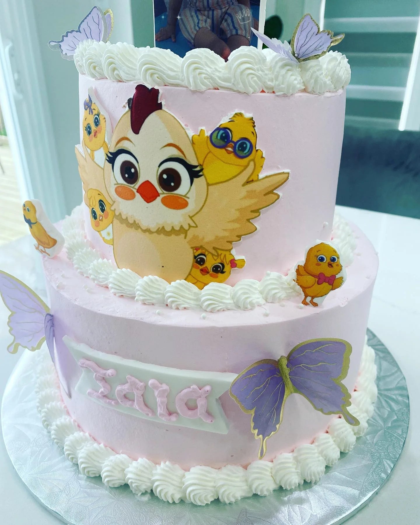Chicky Dreamland Delight Cake – Cute Farmyard Birthday & Baby Shower Cake