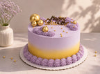 Amethyst & Gold Royal Cake