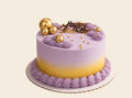 Amethyst & Gold Royal Cake