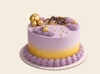 Amethyst & Gold Royal Cake