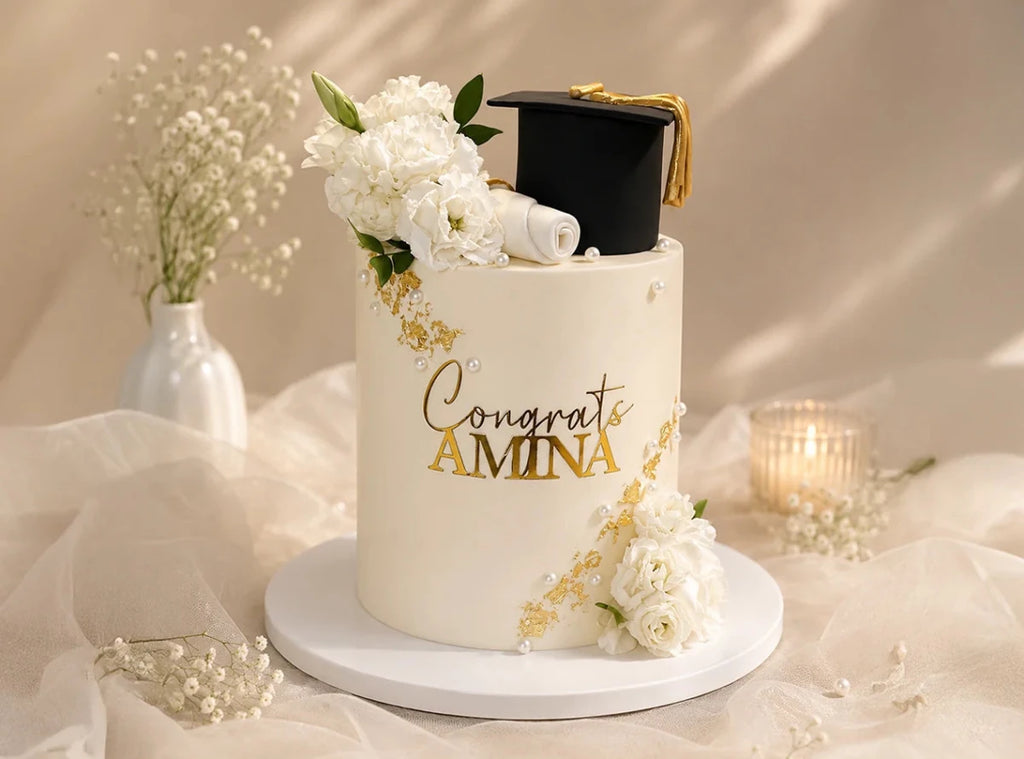 Amina Graduation Cake - Alagh Cakes