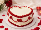 Vintage Heart Love Cake