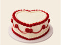 Vintage Heart Love Cake