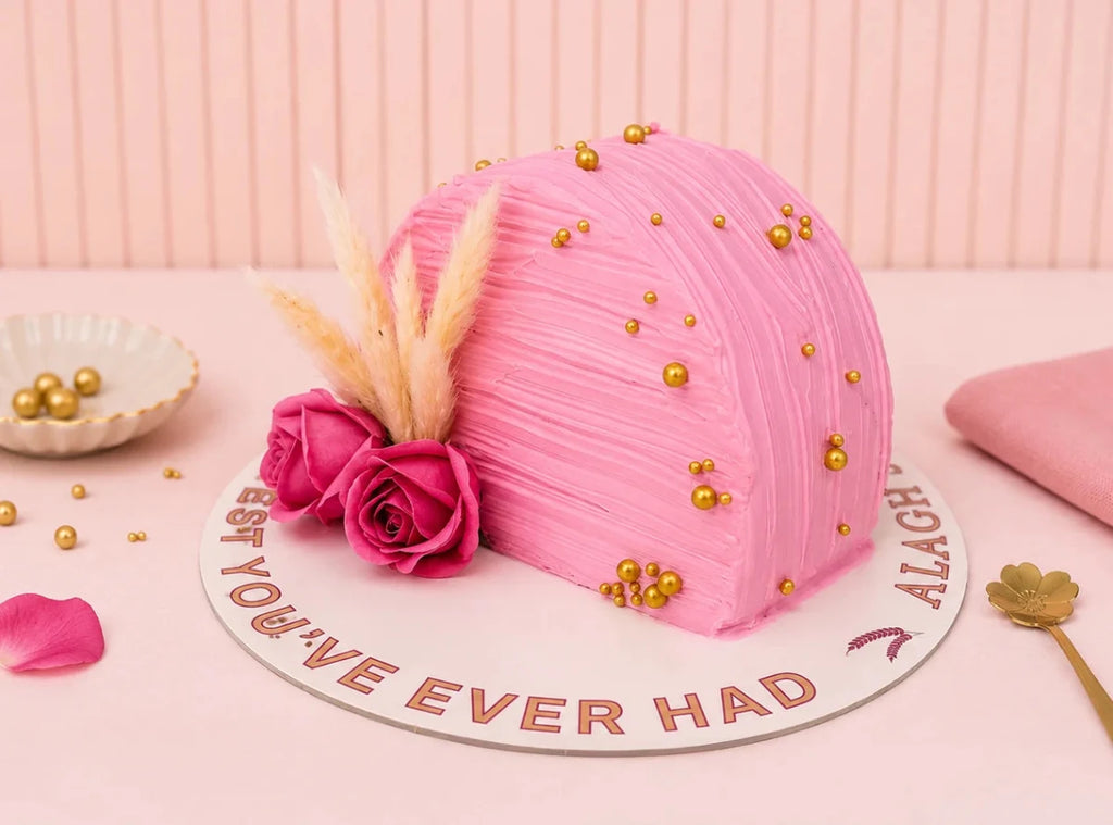 Floral Birthday Cake - Alagh Cakes