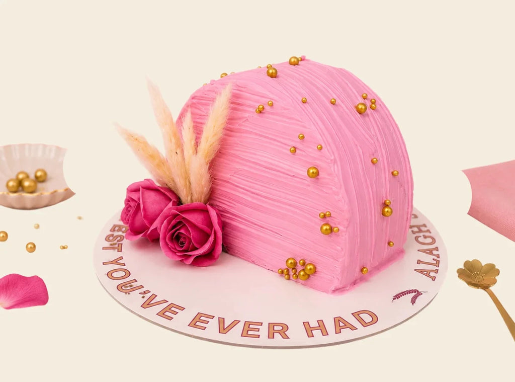 Floral Birthday Cake - Alagh Cakes