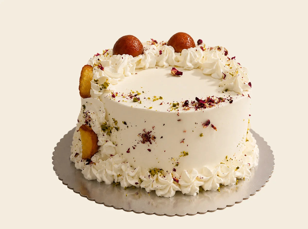 Gulab Jamun Cake